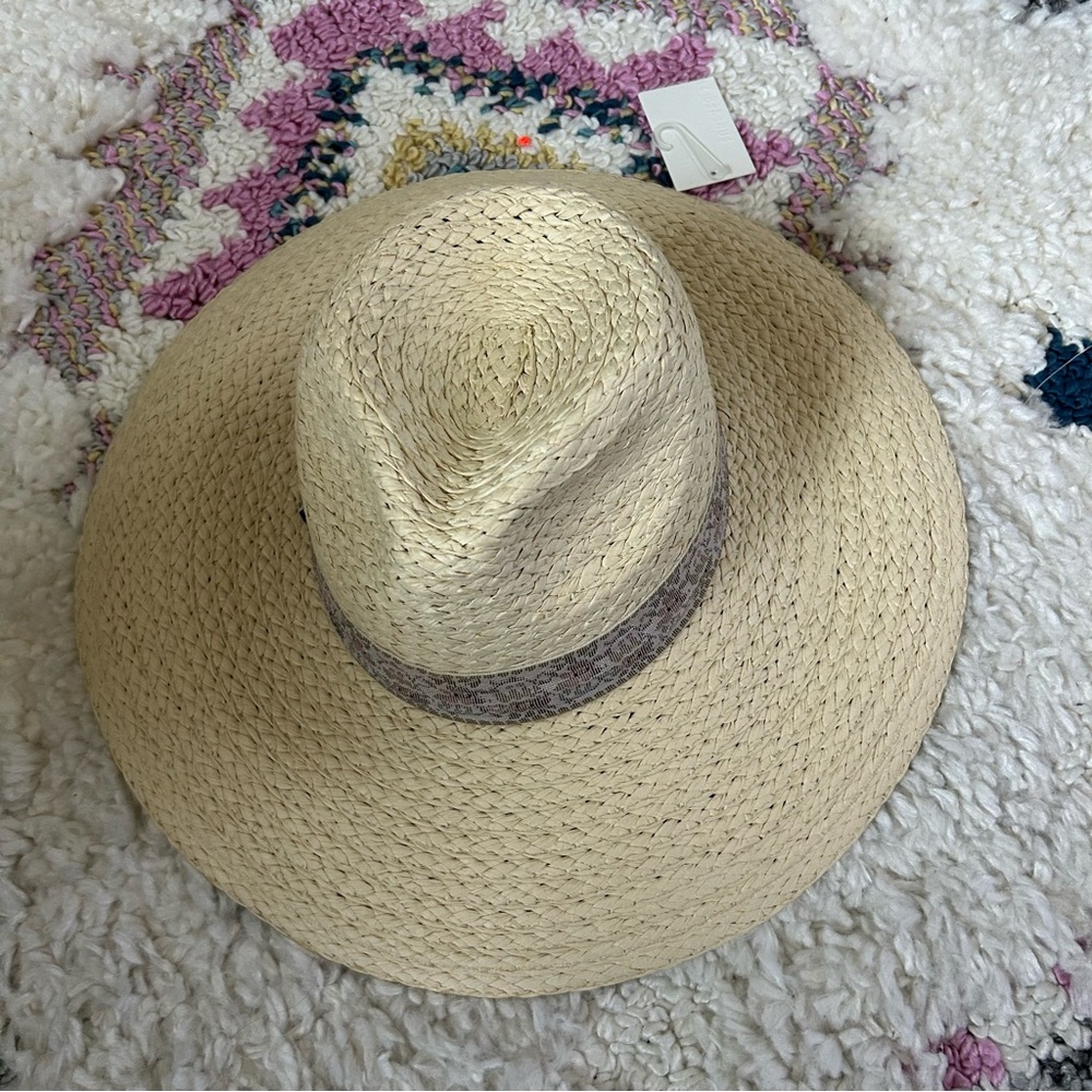 Forever 21 Beige Sun Straw Hat